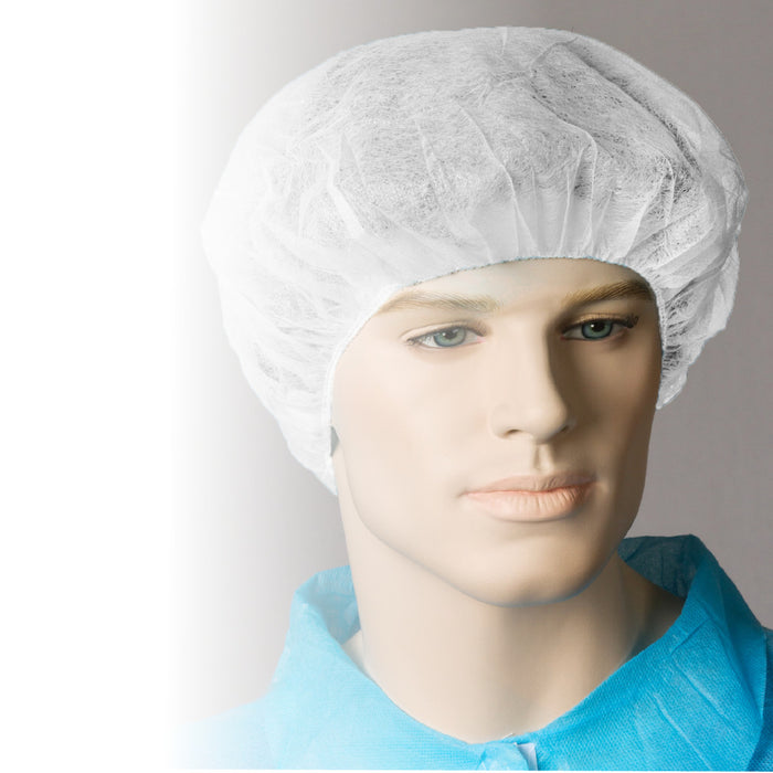 White Round 21" Bouffants