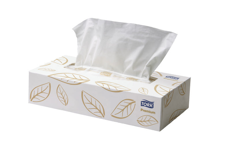 Tork Extra Soft Facial Tissue 100 Sheets (19cm x 20cm) 2ply