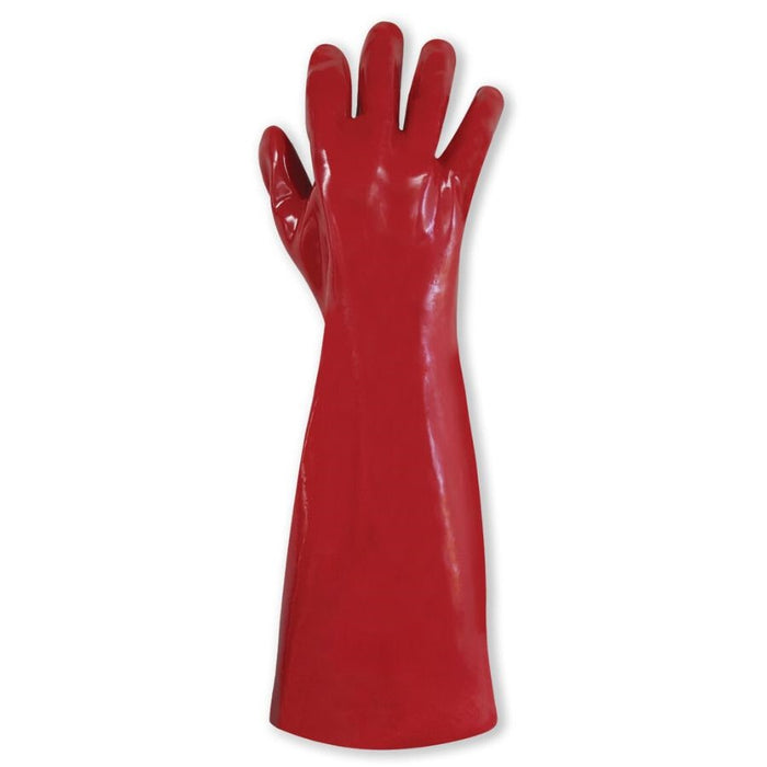 Single Dipped Red 45cm PVC 10 Xlarge