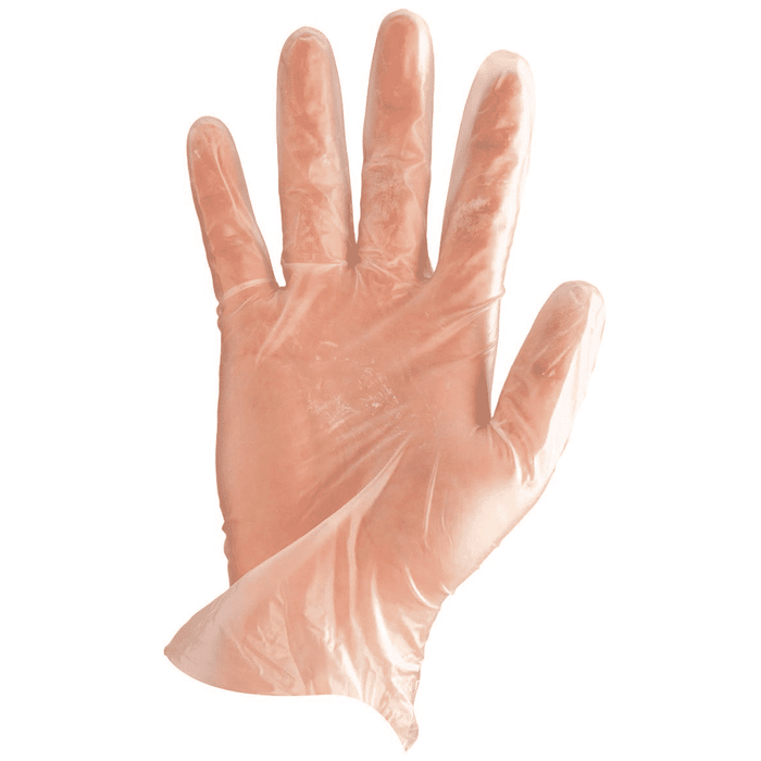 Vinyl Powder Free Clear 7 Small