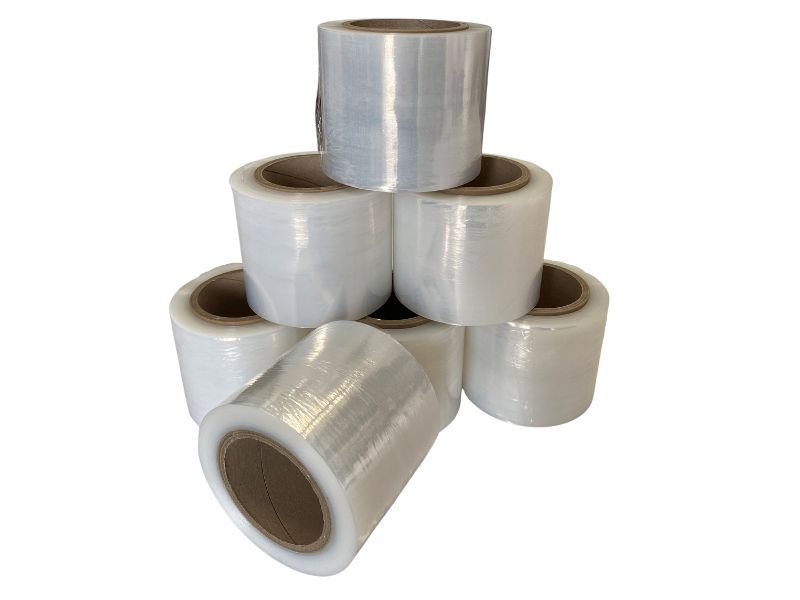 Clear Bundling Stretch Film Surewrap 20 100mm x 250m 20um 12 ROLLS/CTN