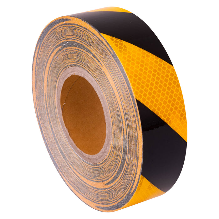 Black/Yellow Class 1 Reflective Tape 48mm
