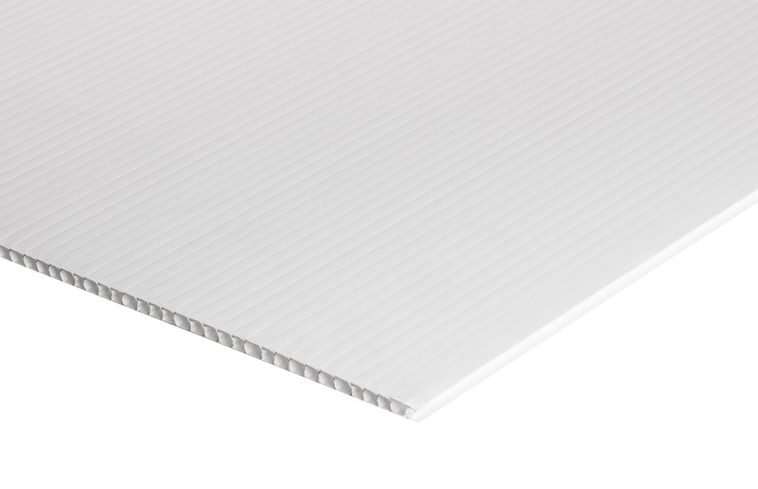 White Fluteboard 1200mm x 2400mm