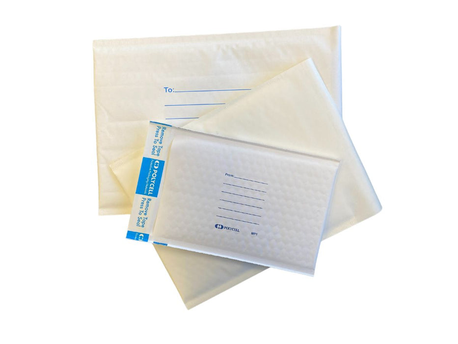 Kraft Bubble Mail Tuff Bags (2) 215mm x 280mm