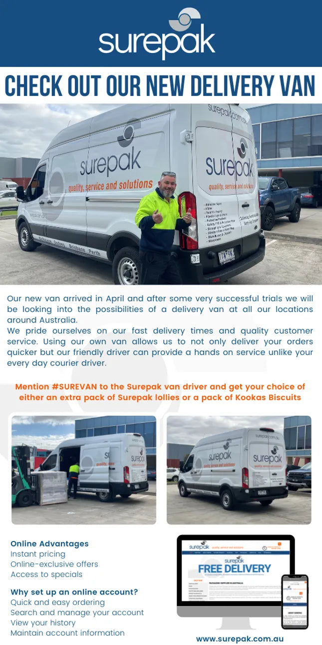 DELIVERING YOUR ORDERS IN STYLE!