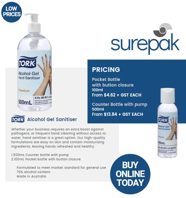 Protect yourself this winter with high quality sanitiser