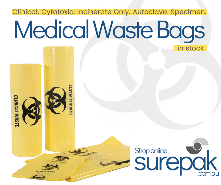 Medical Waste Bags - In Stock Now!