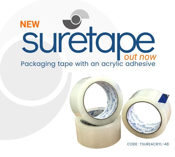 Suretape - NEW - Acrylic Adhesive Packaging Tape