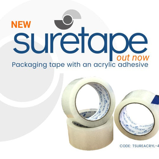 Suretape - NEW - Acrylic Adhesive Packaging Tape
