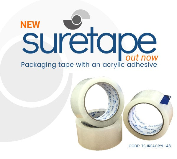 Suretape - NEW - Acrylic Adhesive Packaging Tape