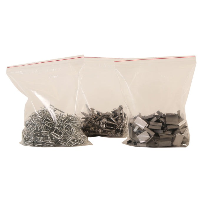 Clear Ziplock Resealable Bags 150mm x 230mm 40um