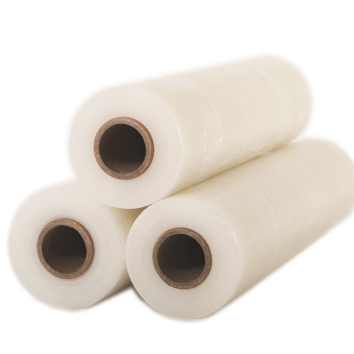 Clear Hand Stretch Film Pallet Wrap Surewrap 20 500mm x 450m 20um 4 ROLLS/CTN