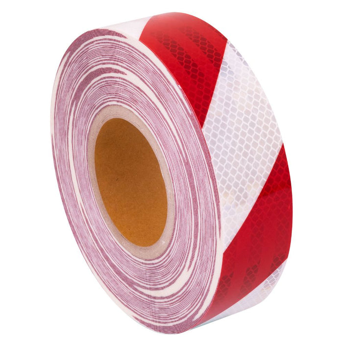 Red/White Class 1 Reflective Tape 48mm
