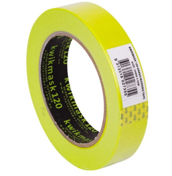 Kwikmask 120 - 60 Day Outdoor Green 24mm