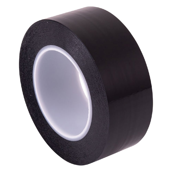 Black PE Medium Tack Protection Tape 48mm