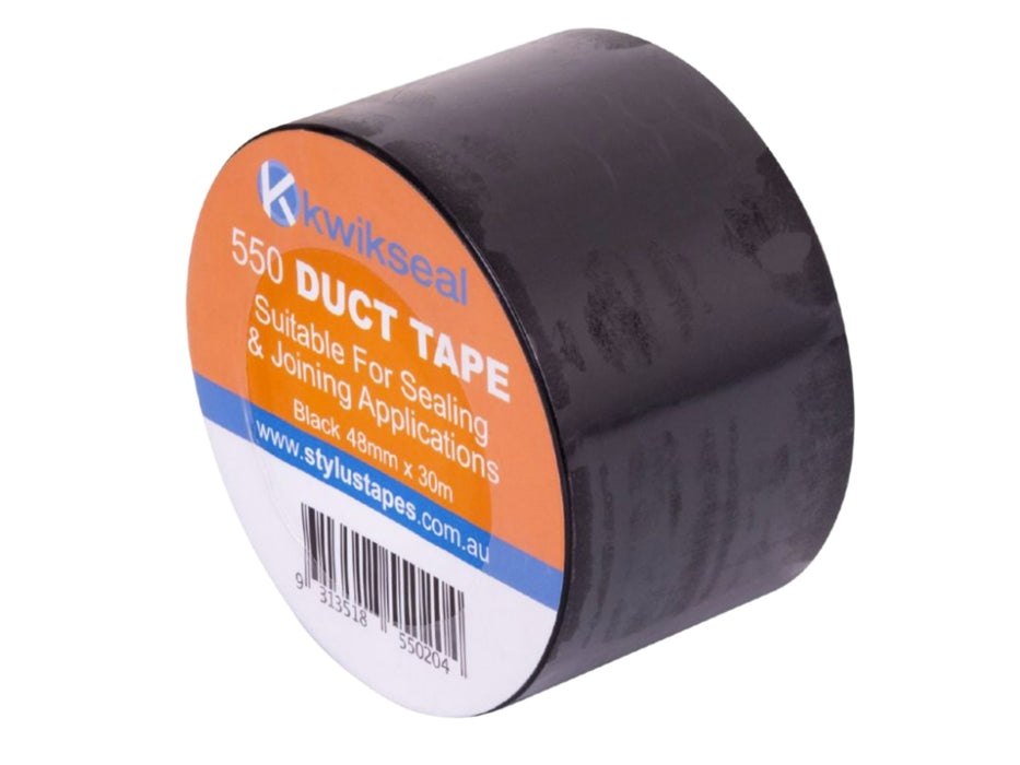 Stylus Duct Tape General Purpose Black 48mm