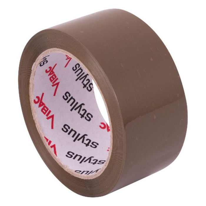 Stylus Vibac Natural Rubber Tape Brown 48mm