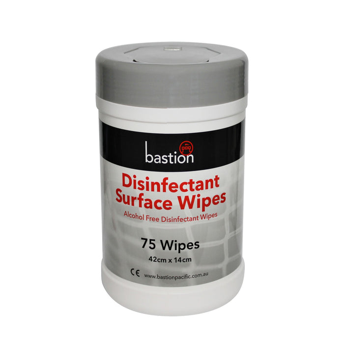 Disinfectant Surface Wipes (Alcohol Free) 75 x SHEETS/CANISTOR 12 x CANISTORS/CTN