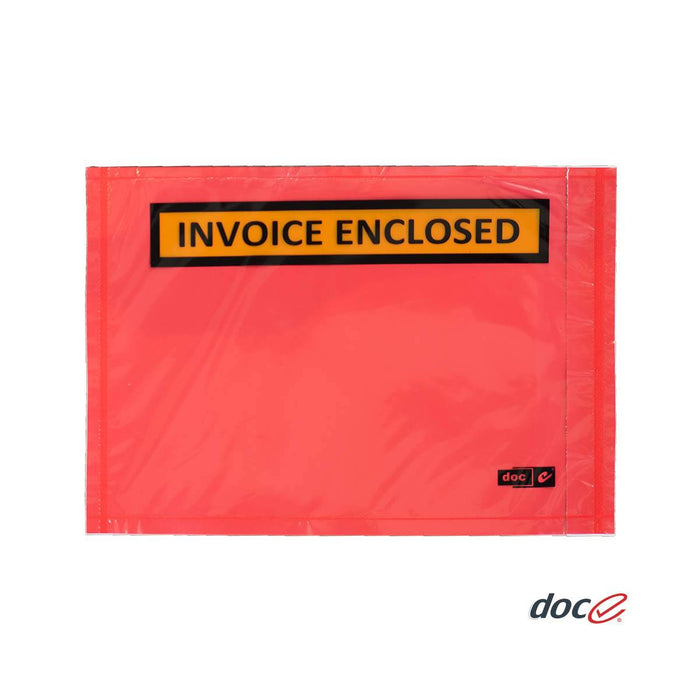 Red 'Invoice Enclosed' Doculopes