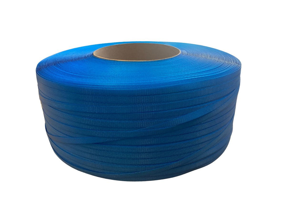 Blue Machine Grade PP Strapping 130kg Break Load 12mm x 3000m 0.63mm