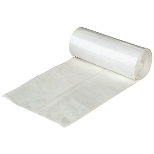 80Lt Clear Heavy Duty HDPE Garbage Bags 30um