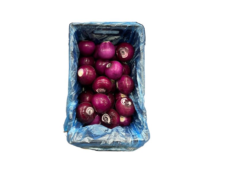 Blue HDPE Food Grade Carton Liners 685/465mm x 1350mm 17um