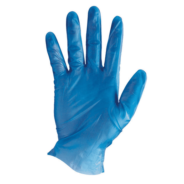 Vinyl Lightly Powdered Blue 9 Large