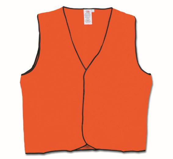 Orange Reflective Safety Vest XLarge