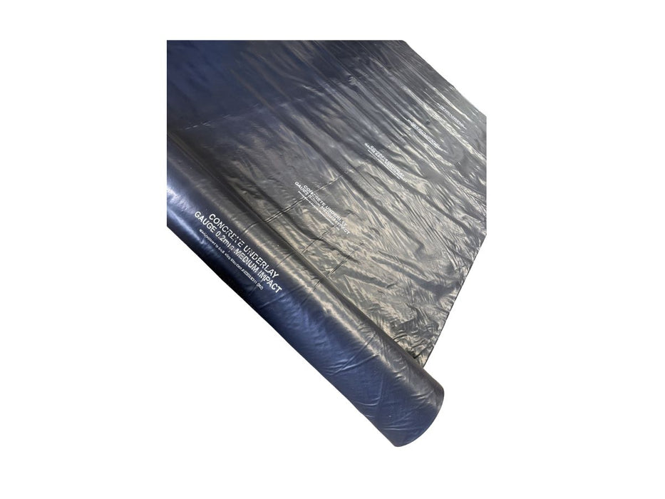 Black Poly Builders Film 2/4m x 50m 200um