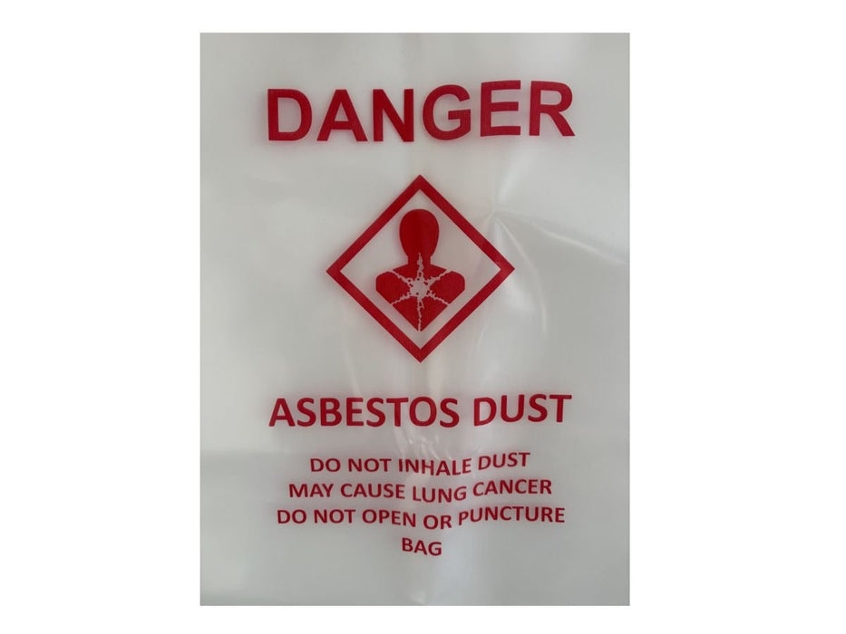 Asbestos Bags Small  600mm x 900mm  200um
