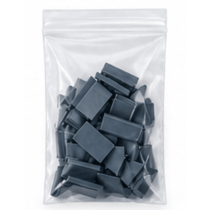 Clear Heavy Duty Ziplock Resealable Bags 100mm x 150mm 100um