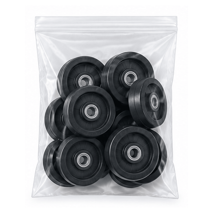 Clear Heavy Duty Ziplock Resealable Bags 280mm x 380mm 100um
